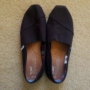 Black womens Toms